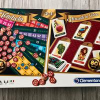 Tombola e mercante in fiera