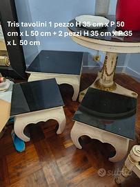 Tavolini tris