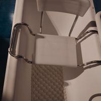 Seggiolina sanitaria da vasca da bagno 