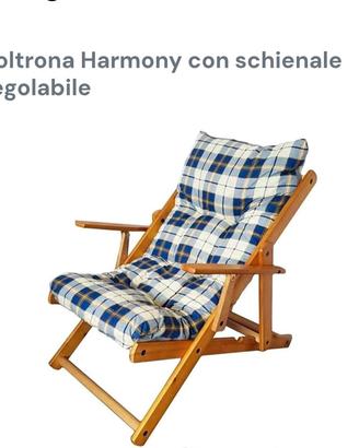 poltrona pieghevole 