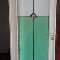 Porta vetrata decorata Tiffany