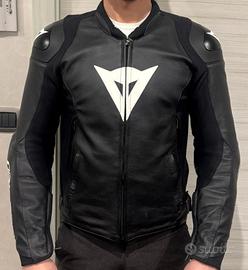 Giubbotto pelle dainese 50 pari al nuovo 