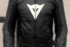 Giubbotto pelle dainese 50 pari al nuovo 