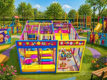 Struttura Percorso Avventura x Bambini x Ludoteche