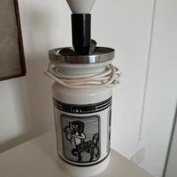 Lampada modernariato da tavolo