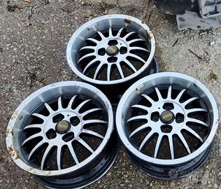 Cerchi in lega anni 80/90 aluline R15