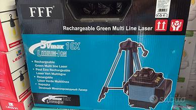 livella laser 16 linee a batteria 