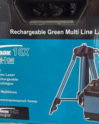 livella laser 16 linee a batteria 