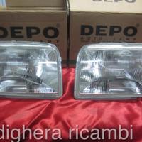 Renault super 5 tutte le versioni fari anteriori