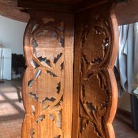 Tavolo da caffè etnico indiano