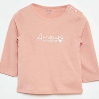 Set maglietta e leggings rosa neonata 3 mesi