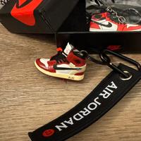 Jordan 1 off white chicago - portachiavi keychain