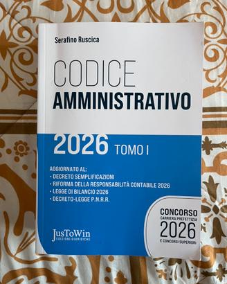 Codice Amministrativo 2026 - Justowin Edizioni