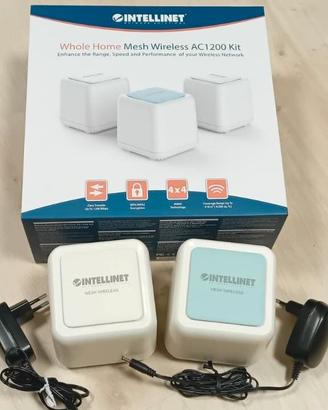 INTELLINET Home Mesh Wireless AC1200 Kit 1 Router