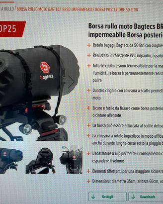 Borsa rullo 50L