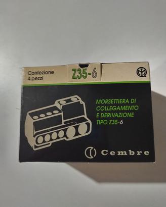 Lotto 4 Morsetti di Collegamento Cembre Z35-6