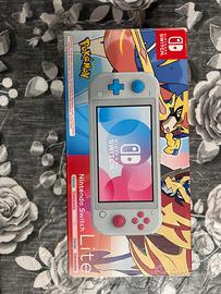 Nintendo switch lite zacian and zamazenta edition