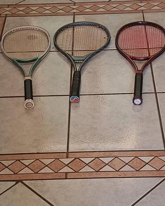 racchette set da 3 pezzi 