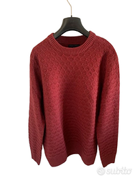Maglione J. Hart & Bros. rosso - Taglia L