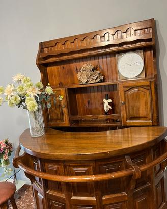 MOBILE BAR IN VERO LEGNO MASSICCIO