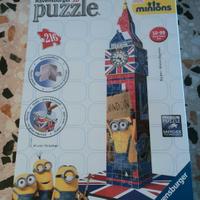 Puzzle Ravensburg Minions Londra 3d