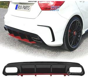DIFFUSORE PER MERCEDES CLASSE A W176 AMG 12-18 LOO
