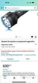 OLIGHT X9R NUOVA E POTENTE