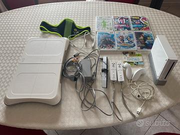 Nintendo wii + giochi + accessori