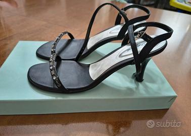 Scarpa sandalo elegante donna tacco 8 taglia 37.