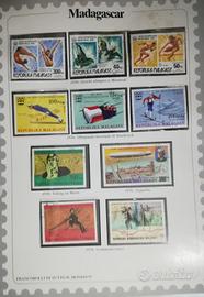 Francobolli Madagascar 
