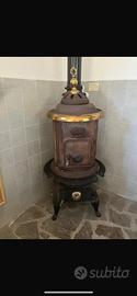 Stufa d’epoca da interno/esterno