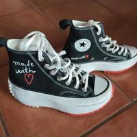 scarpe converse 36 donna made with love 