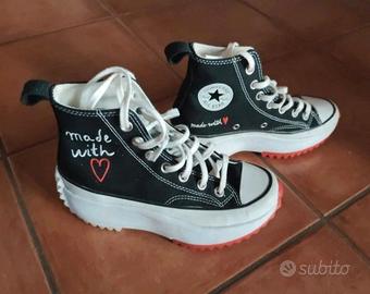 scarpe converse 36 donna made with love 