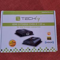 Extender HDMI con IR su Cavo Cat.6 fino a 120m - T