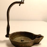 Antica Lampada a Olio - Scuola Italiana - Lanterna