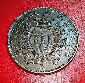 10 Centesimi 1937 - Rep. di S. Marino - FDC