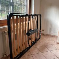 Rete letto motoriz come nuova una piazza e mezzo