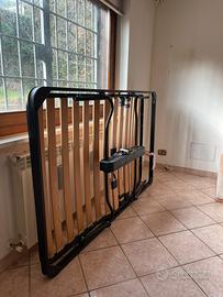 Rete letto motoriz come nuova una piazza e mezzo