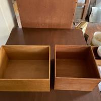 Contenitori in legno di faggio