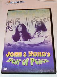 Dvd John & yoko's years of peace Lennon