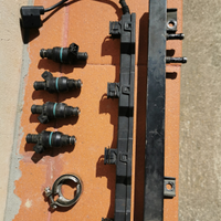 Iniettori e36 con cablaggio flauto e riduttore