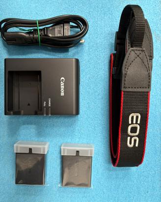 Kit 2 batterie LP-E10 2025 con caricabatterie