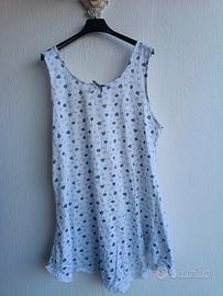 camicia da notte nuova puro cotone made in Italy 
