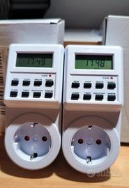 n.3 NUOVI Programmatori Timer Digitali Silenziosi