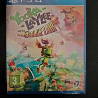 Yooka laylee and the impossible lair PS4 NUOVO