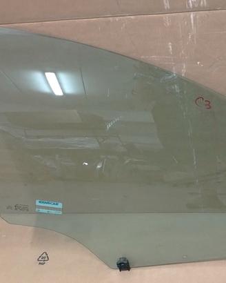 Vetro scendente ant. dx Citroen C3 II 09/16