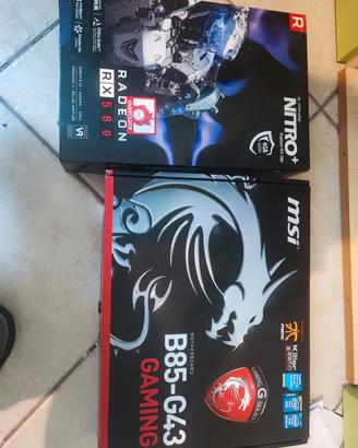 scatole scheda video RX 580/B85-G43