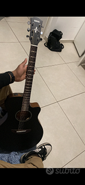 Yamaha APX600M SMB SMOKY BLACK Chitarra Acustica