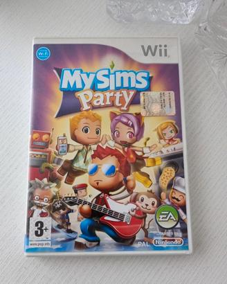 My Sims party gioco Nintendo Wii