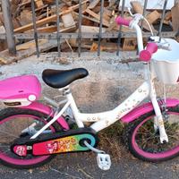 bici come nuova ha anche le rotelle 